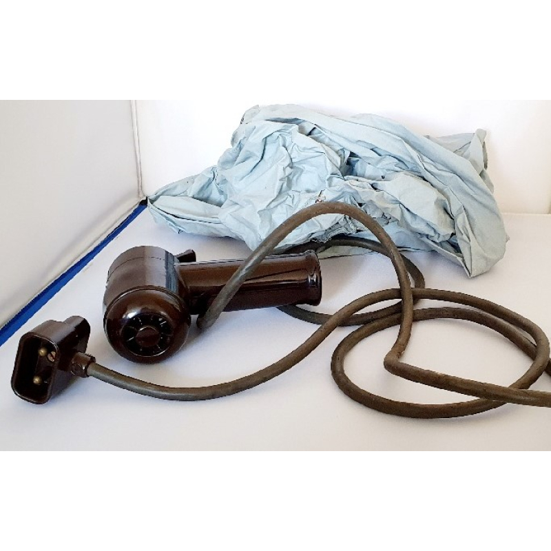 Vintage bakelieten droogkap met flexibele kap